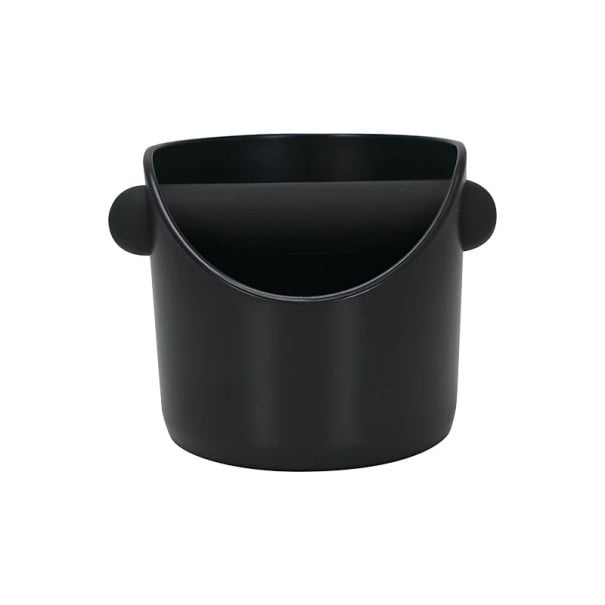 Odpadkový koš na kávovú sedlinu z páky 10x14 cm plast protisklzové dno knock box nádoba na kávu pre baristu 1