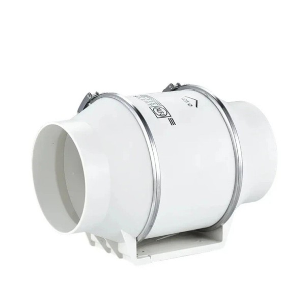 Odsávací ventilátor 270x122 mm 40 W Tichý potrubní ventilátor 2600 ot./min 310 m³/h Domácí koupelnový a kuchyňský nástěnný čistič vzduchu 1