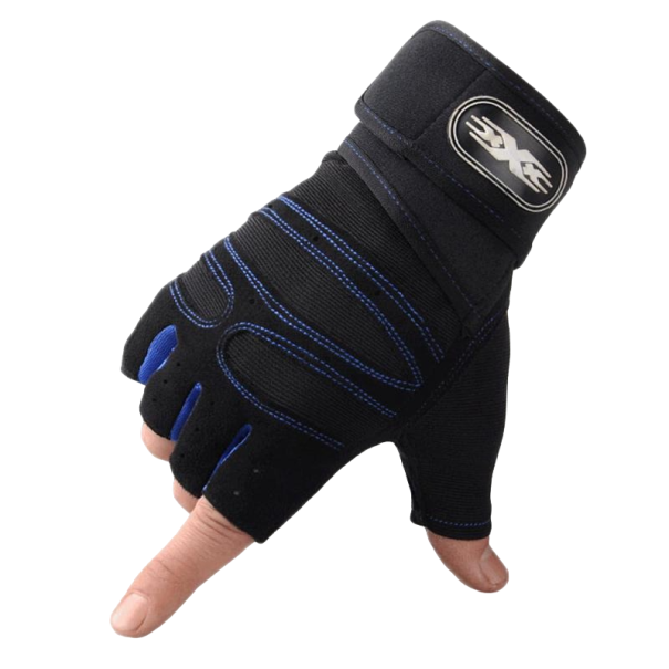 Oefenhandschoenen Z353 blauw XL