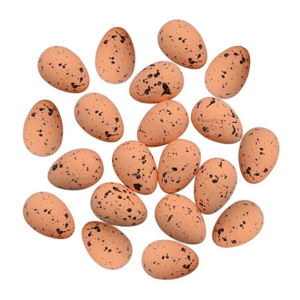 Oeufs de Pâques décoratifs 20 pcs orange