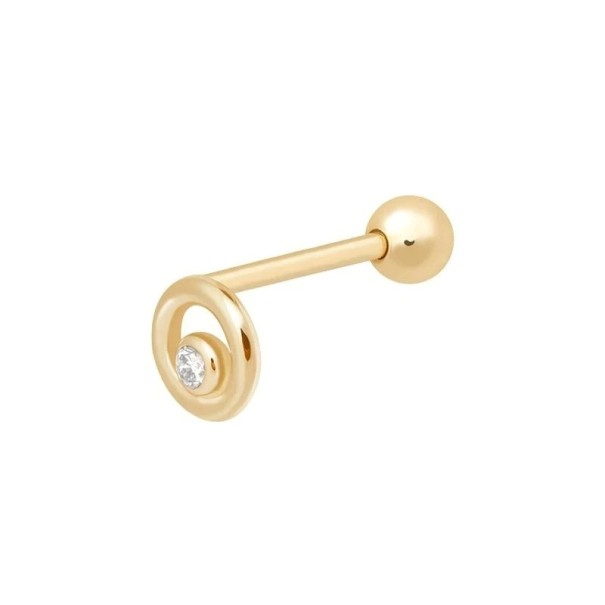 Ohrstecker für Damen golden 9