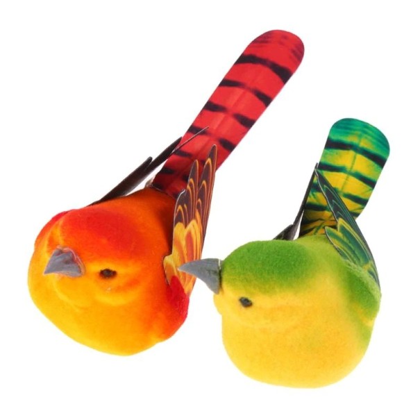 Oiseau décoratif 2 pcs 1