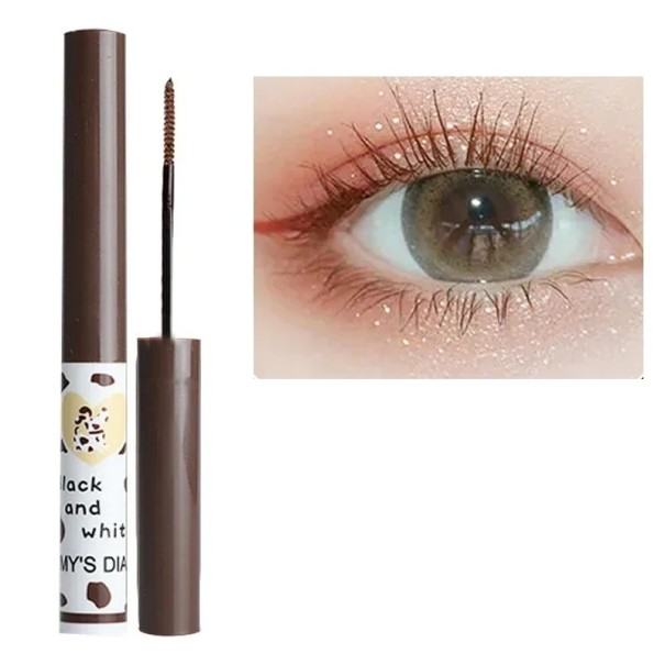 Øjenvippeforlængende mascara Langtidsholdbar mascara for ekstra volumen brun