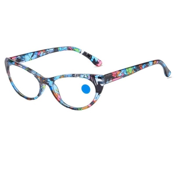 Okulary korekcyjne damskie +1,50 P3850 niebieski