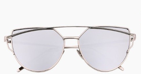 Okulary przeciwsłoneczne damskie w ciekawym designie J537 1