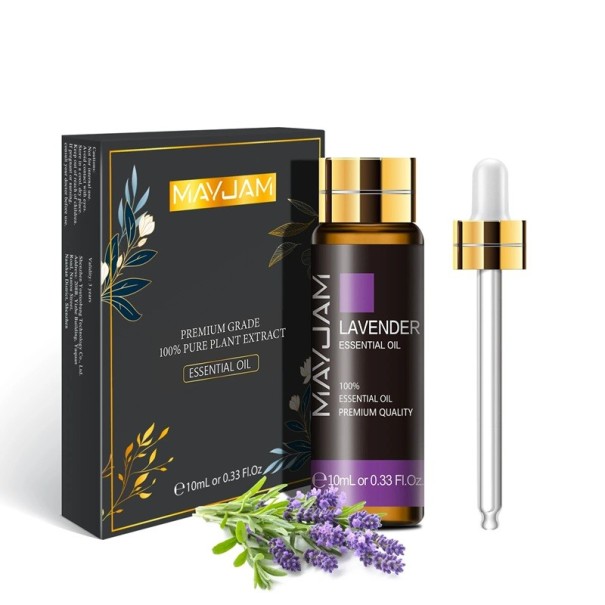 Olejek eteryczny roślinny 10 ml z pipetą Naturalny olejek aromatyczny do nawilżacza i dyfuzora Zapach do relaksu Domowa aromaterapia Lavender