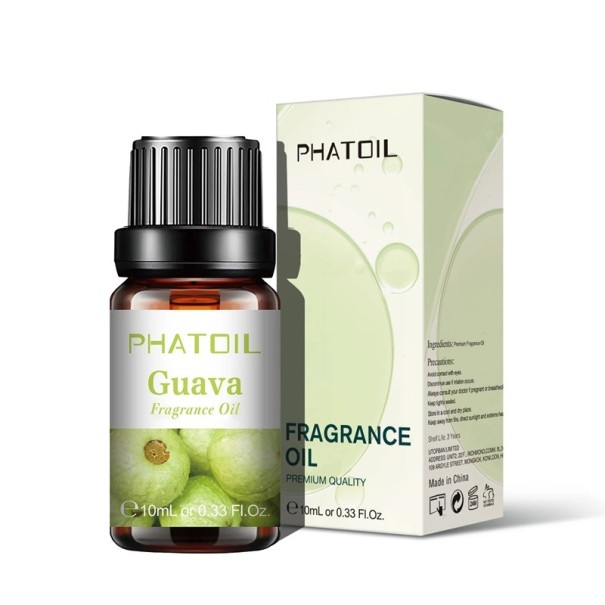 Olejek zapachowy owocowy 10 ml Słodka esencja do dyfuzora, świec i mydła Olejek eteryczny do aromaterapii Naturalny zapach do użytku domowego Guava