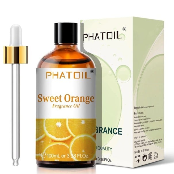 Olejek zapachowy owocowy 100 ml Olejek eteryczny do dyfuzora i lampy aromatycznej Olejek zapachowy do wyrobu świec Zapachy do domu Sweet Orange