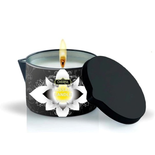 Olejová aromaterapeutická svíčka vonná svíčka v dóze pro relaxaci a uvolnění napětí v domácím prostředí Jasmine