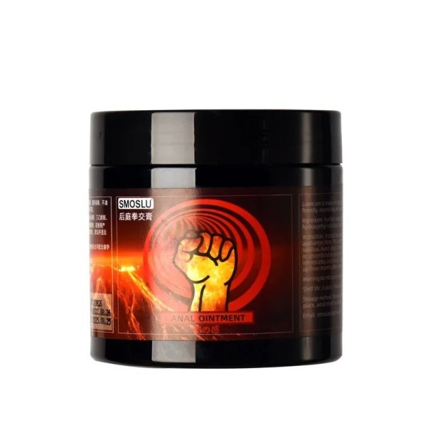 Óleo lubrificante para fisting anal 200 g com efeito aquecedor para máxima deslizamento, experiência intensa e relaxamento Embalagem discreta 1