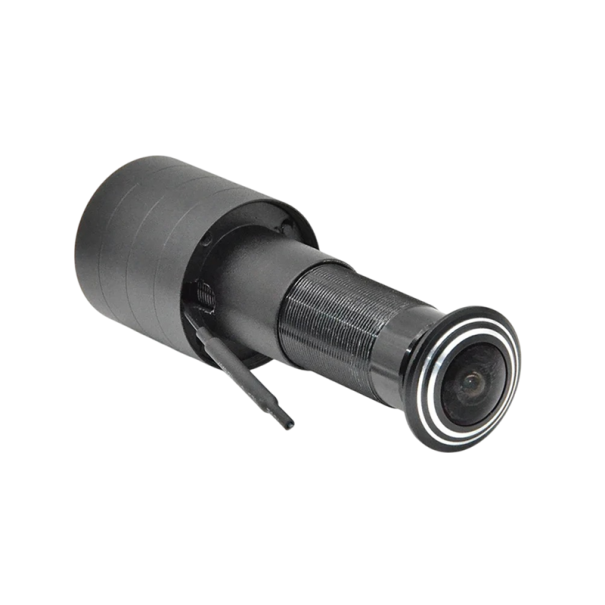 Olho mágico inteligente com câmara 150° WiFi 3MP 1080P deteção de movimento som bidirecional aplicação Tuya preto para controlo de visitantes à porta 1