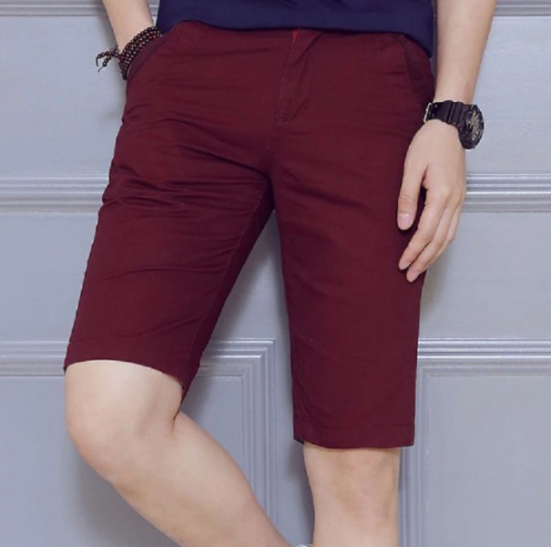 Oliver Herrenshorts weinrot 31