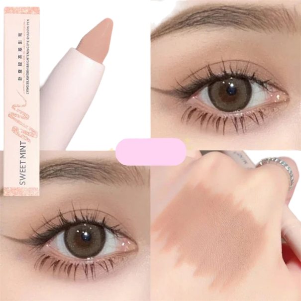 Ombretto Crema Glitterato Ombretto in Stick Matita per Occhi Ultra Pigmentata Illuminante Waterproof 8