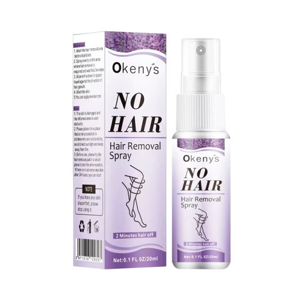 Ontharingspray 20 ml Snelle verwijdering van haartjes voor mannen en vrouwen Pijnloze ontharing van het lichaam Eenvoudige applicatie binnen enkele 1