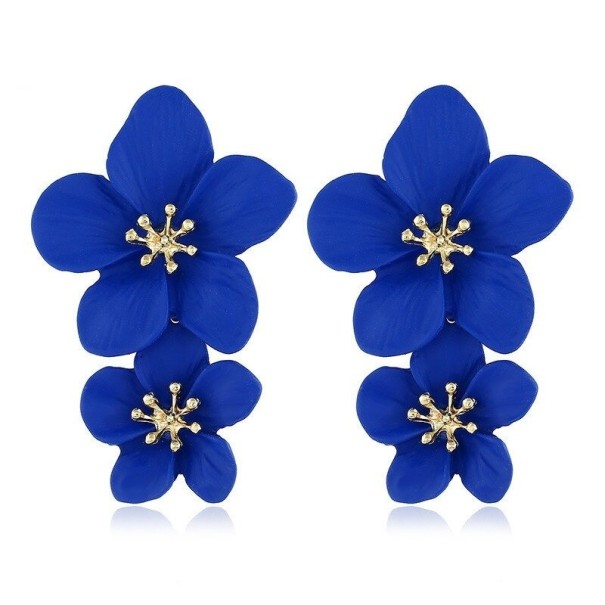 Oorbellen met bloemen voor dames 9