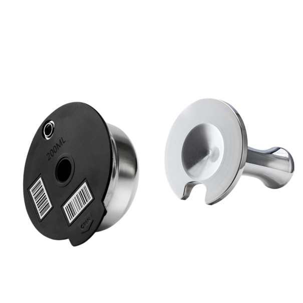 Opakowalna kapsuła 200 ml do ekspresu Tassimo z tamperem Uniwersalna kapsuła na mieloną kawę Ekologiczne przygotowanie espresso 1