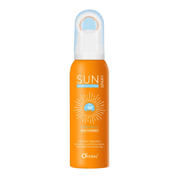 Opalovací sprej proti starnutiu a vráskam hydratačný a bieliaci 150 ml SPF 50+ PA+++ s otočným rozprašovačom na tvár aj celé telo 1