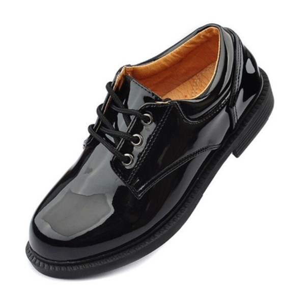 Opatentowane buty chłopięce czarny 34