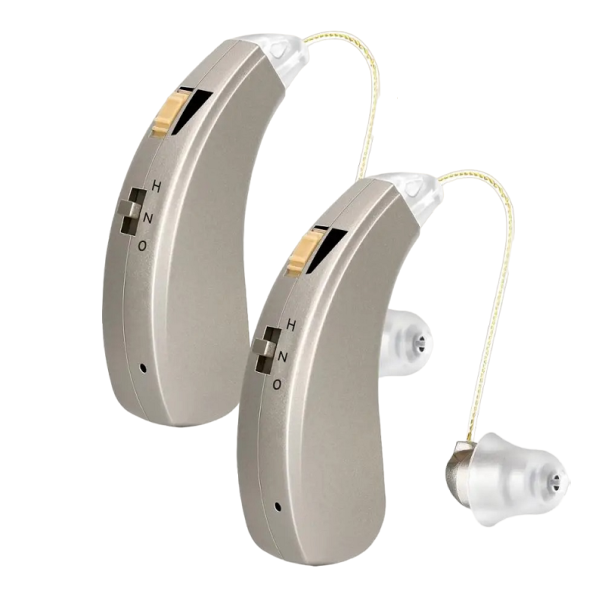 Oplaadbare hoortoestellen Audifonos Mini-geluidsversterker 2 stuks voor beide oren Draadloos hoortoestel Hoortoestellen 1
