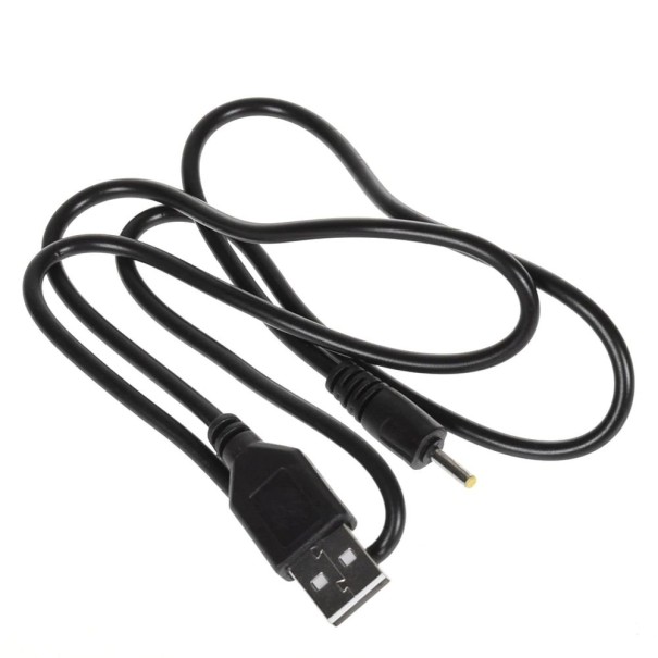 Opladningskabel 2,5 mm jackstik / USB 1