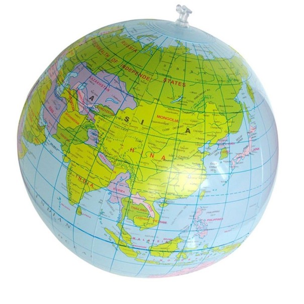 Oppustelig globus 1
