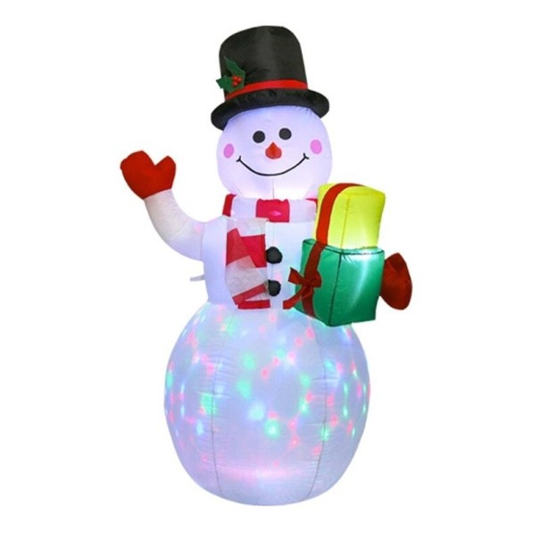 Oppustelig julesnemand 1