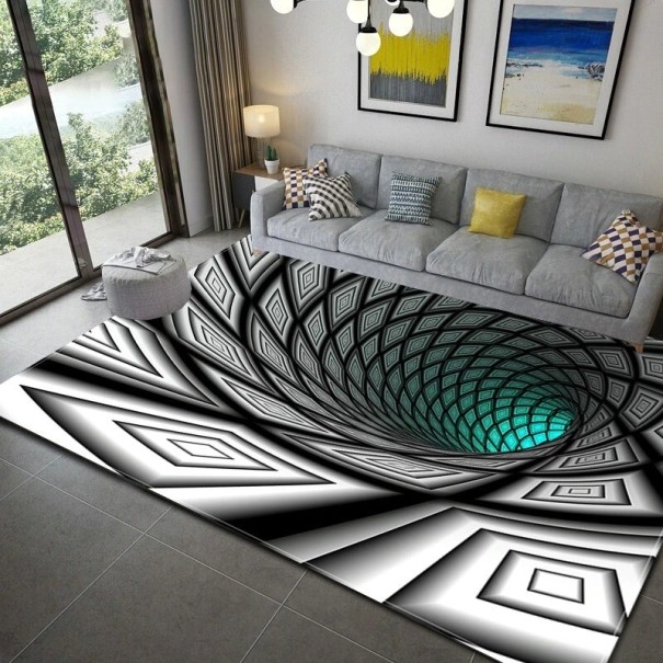 Optisch illusie tapijt 80x120 cm 11
