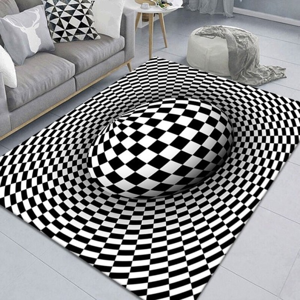 Optischer Täuschungsteppich 120x160 cm 12