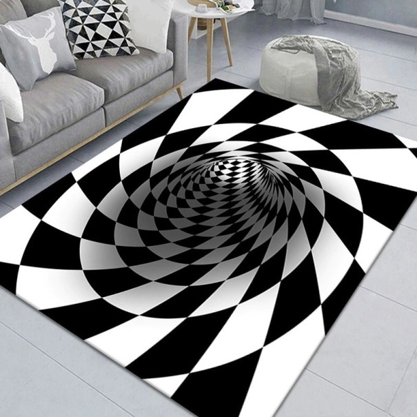 Optisk illusionstæppe 120x160 cm 13