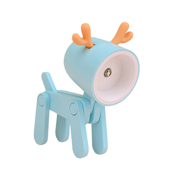 Opvouwbare hertenlamp blauw