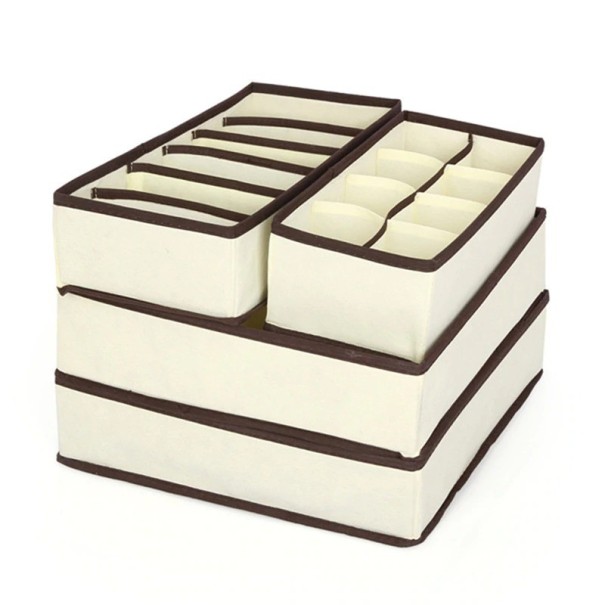 Opvouwbare ondergoed organizer 4 stuks 1