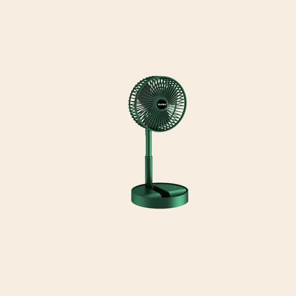 Opvouwbare ventilator donkergroen