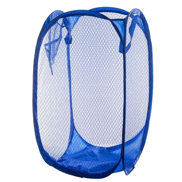 Opvouwbare wasmand blauw