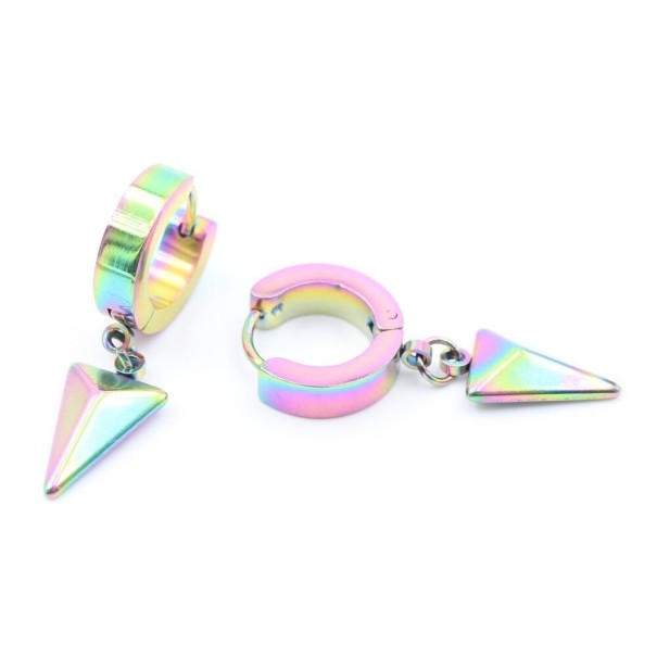 Orecchini a cerchio con pendente G2560 4