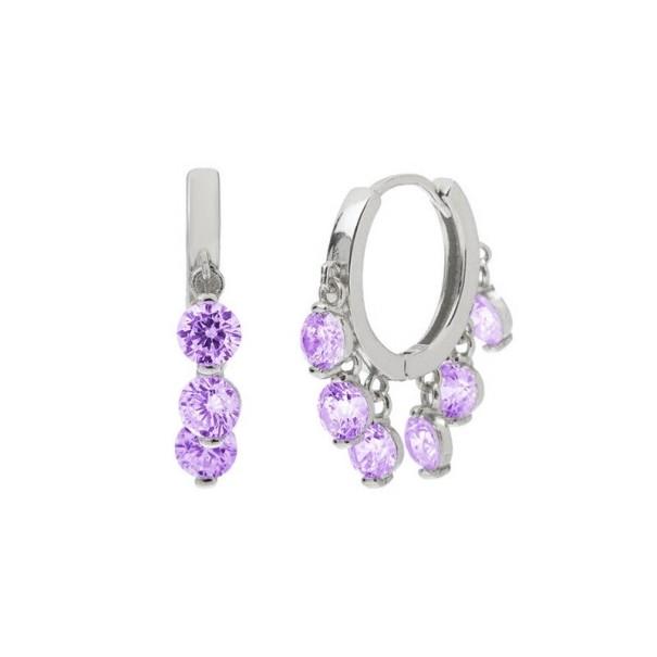 Orecchini a cerchio da donna G1424 9