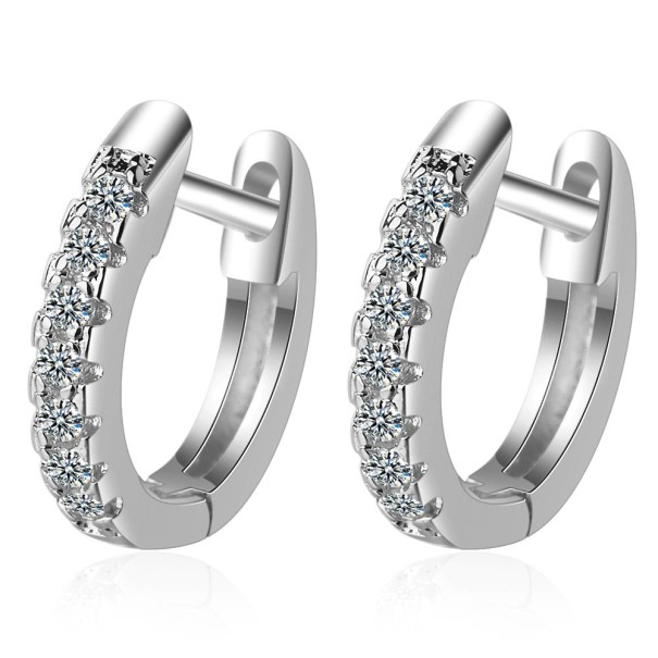 Orecchini a cerchio da donna H721 4