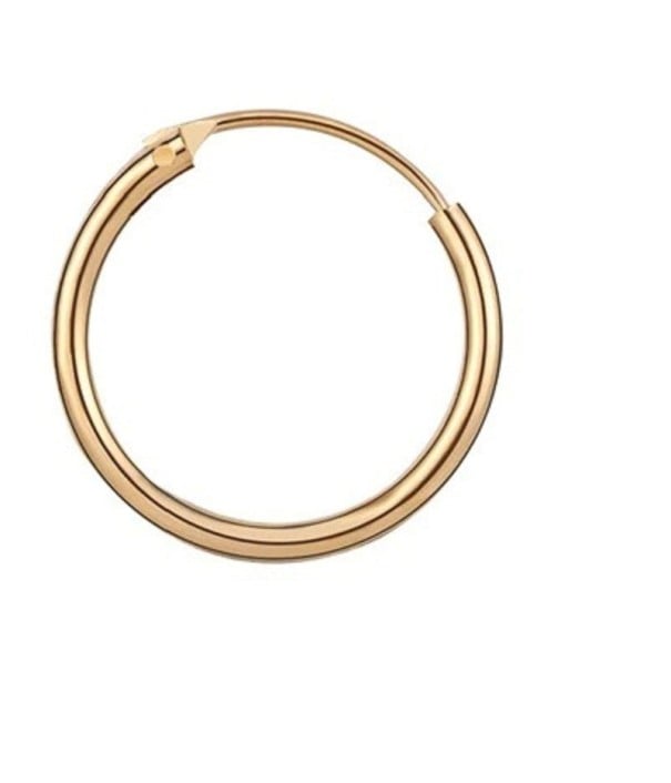 Orecchini a cerchio G1287 oro 15 mm