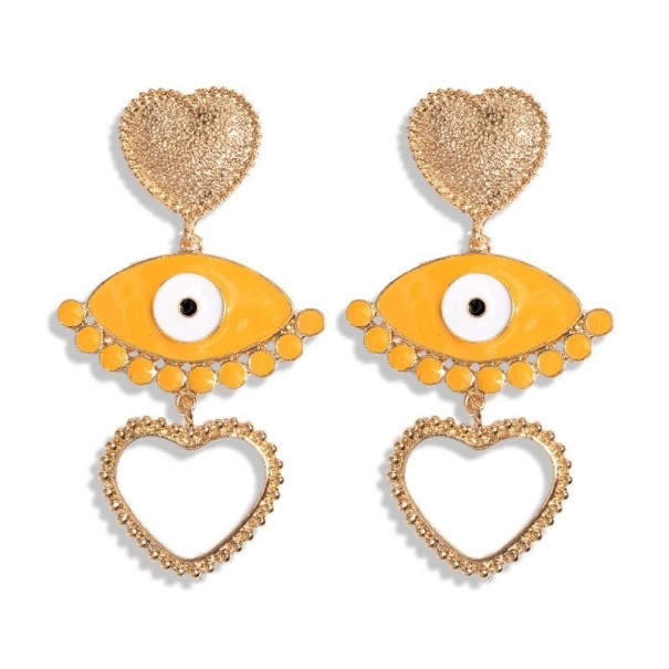 Orecchini a cuore da donna G918 3