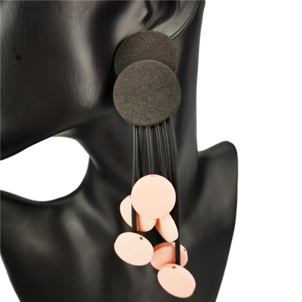 Orecchini a pendente da donna G380 rosa chiaro