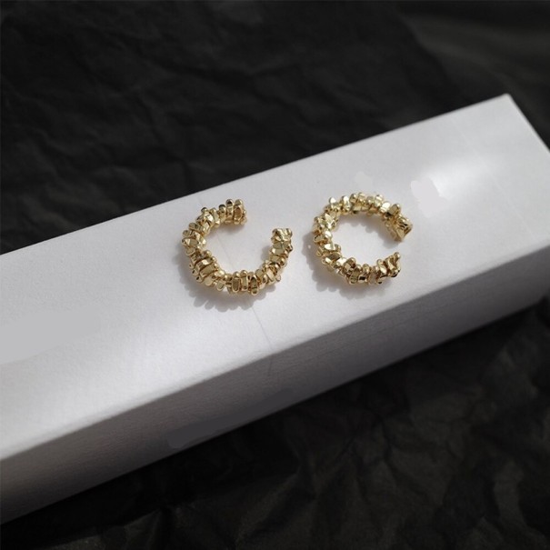 Orecchini circolari da donna G1234 oro