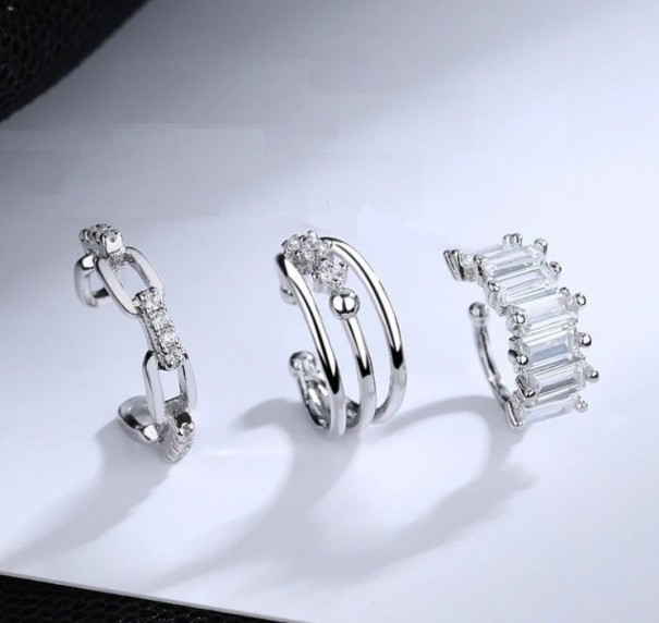 Orecchini da donna 3 pezzi 1