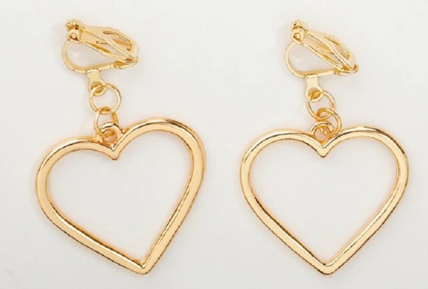 Orecchini da donna a forma di cuore 8