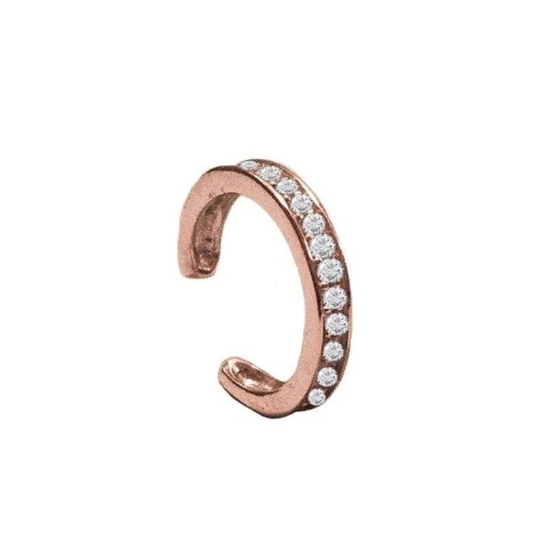 Orecchini da donna con pietre R6 rosa antico