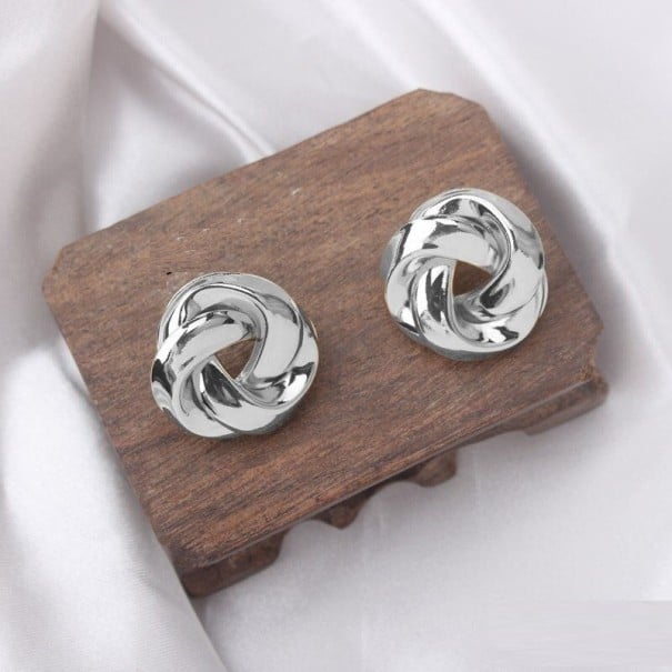 Orecchini da Donna H765 argento 25 mm