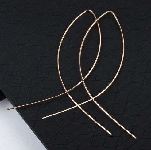 Orecchini filo di rame J1400 oro