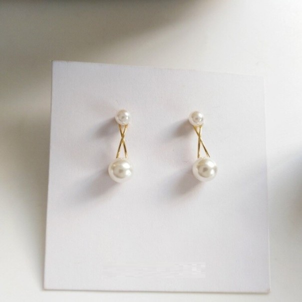 Orecchini perle da donna H733 8