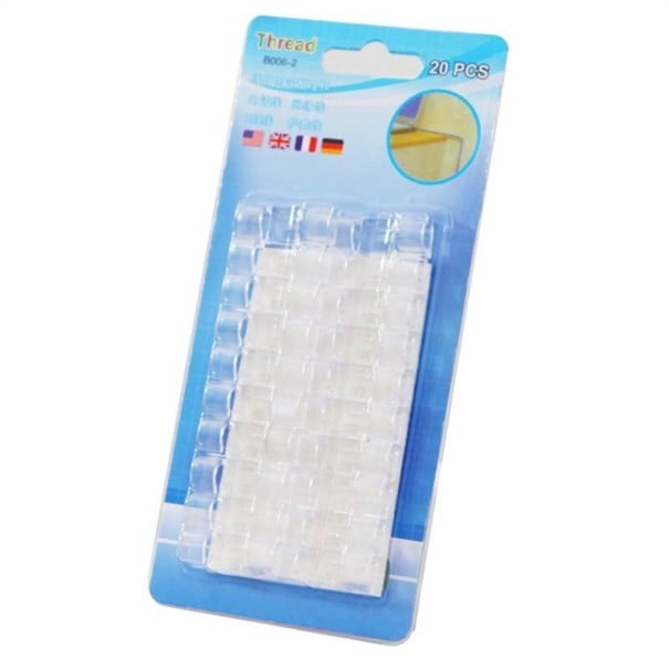 Organisateur de câbles 20 pièces transparent