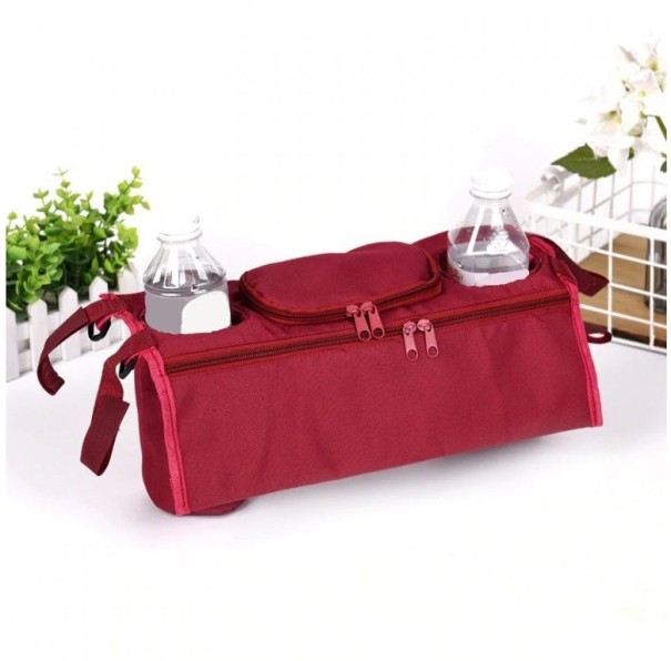 Organisateur de poussette C1132 rouge foncé