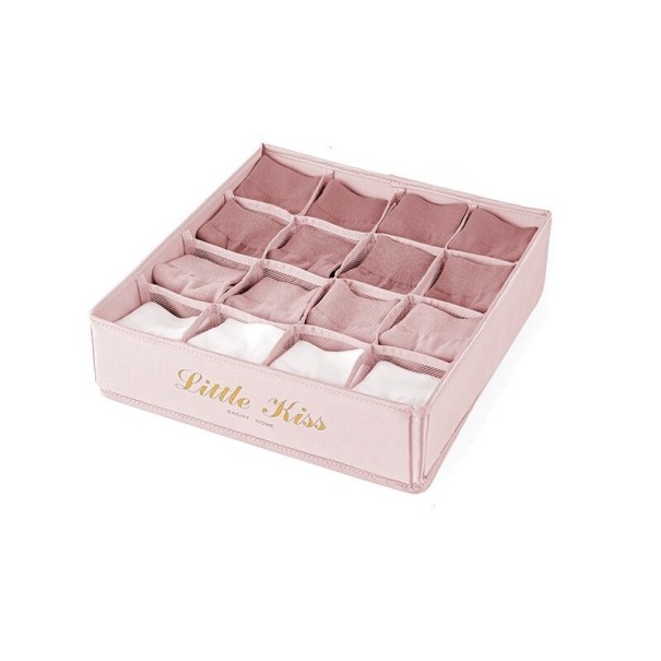 Organisateur de sous-vêtements rose 2
