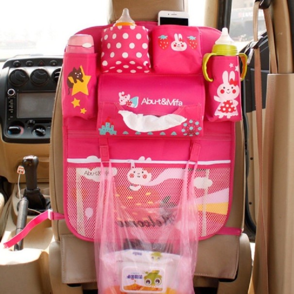 Organizador de crianças para carro com estampado 9